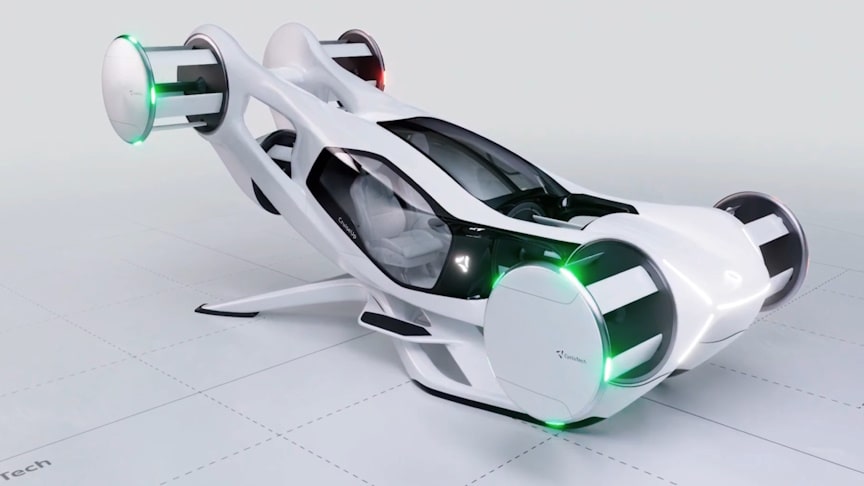 CycloTech představil inovativní eVTOL BlackBird