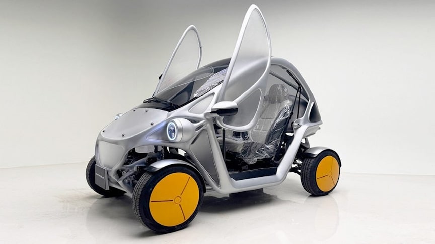 Robo-EV: 3D vytištěné kovové mikroauto